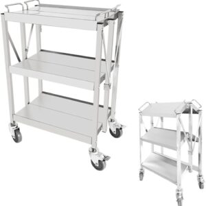 Carro Multiusos Plegable 3 Niveles ECOBECK - Mundo Gastronómico Chile