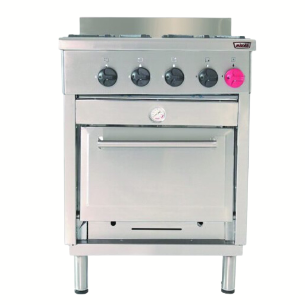 FRONTAL Cocina Industrial 4 Quemadores 6EA48 MAIGAS