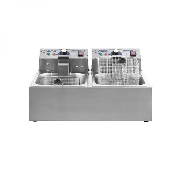 Freidora Eléctrica VFS-06.2 Depósitos 6 Litros VENTUS - Mundo Gastronómico Chile