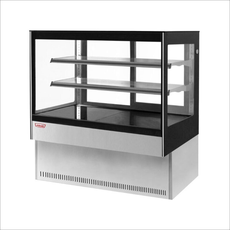 Vitrina Pastelera Recta 1.50 metros MAIGAS - Mundo Gastronómico Chile