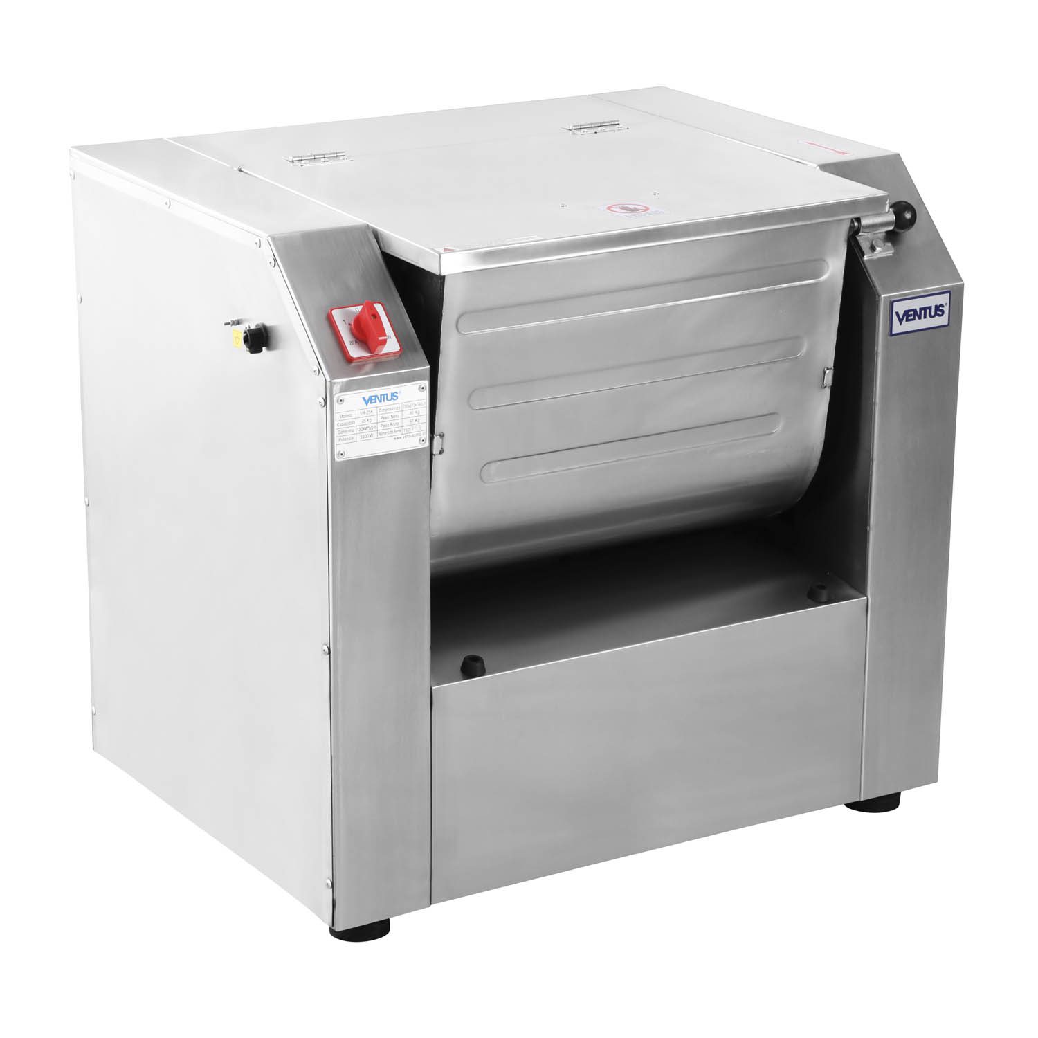 Revolvedora de Masas VR-25 Kilos VENTUS