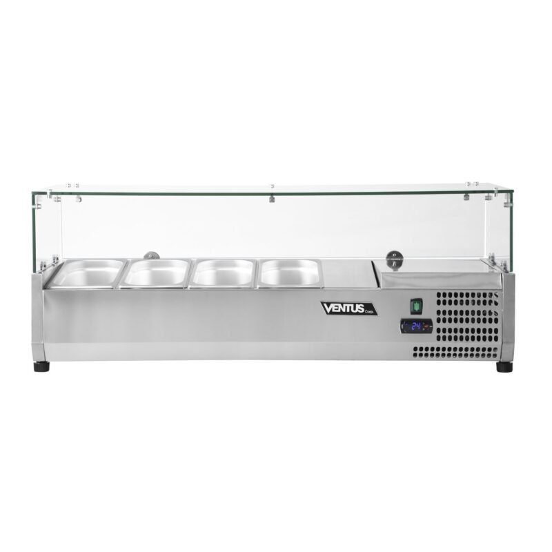 Salsera Refrigerada Sobremesa VENESBA-120 cm VENTUS - Mundo Gastronómico Chile