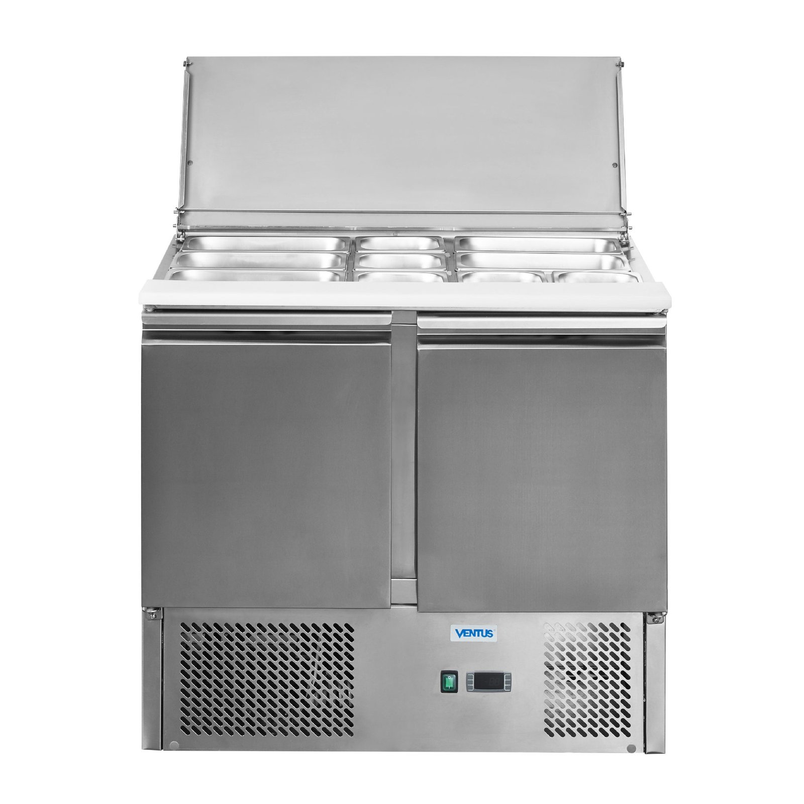 Mesón Saladette Acero VMRSL-380 BENEFIT VENTUS - Mundo Gastronómico Chile