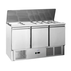 Mesón Saladette Acero VMRSL-385 BENEFIT VENTUS - Mundo Gastronómico Chile