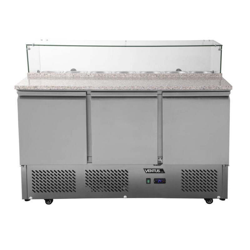 Mesón Saladette Mármol VMRSL-395 VENTUS - Mundo Gastronómico Chile