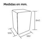 Frigobar 116 Litros Negro HS-148RN MAIGAS