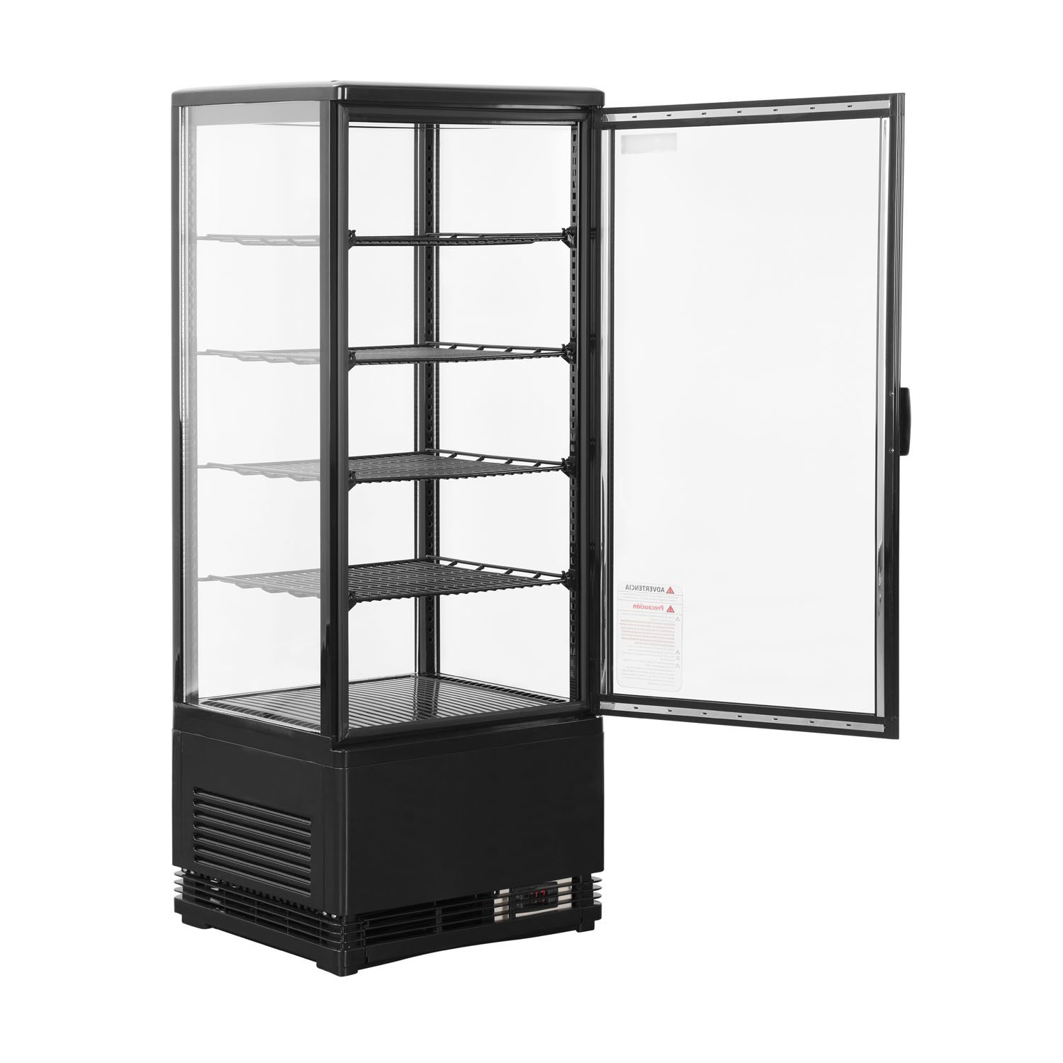 Vitrina Vertical Sobremesa 98 Litros VERT98R VENTUS - Mundo Gastronómico Chile