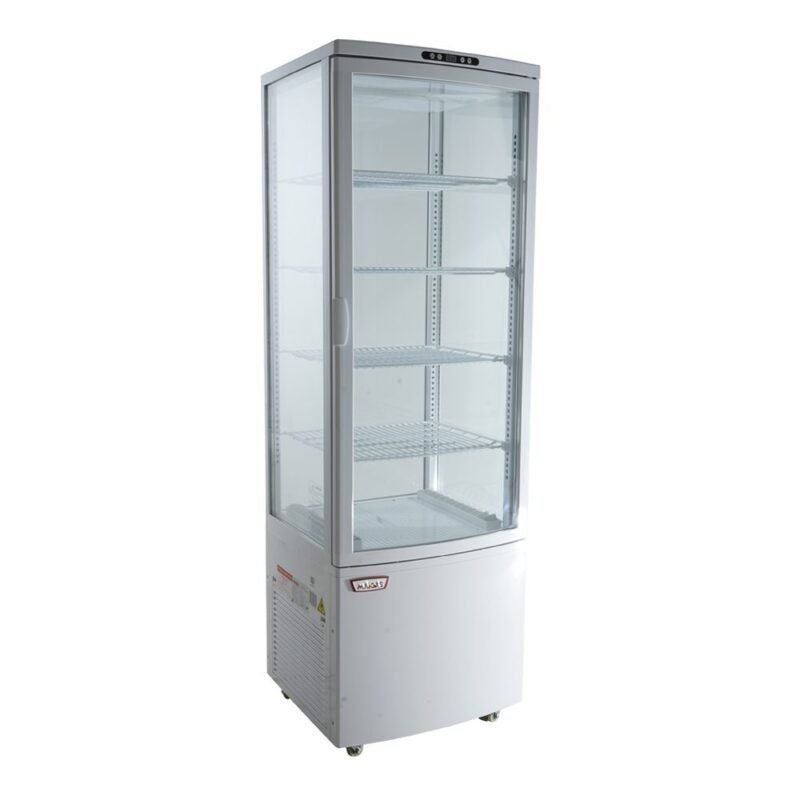 Vitrina Vertical Blanco 218 Litros MAIGAS - Mundo Gastronómico Chile