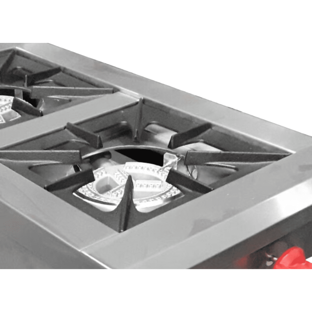 Anafe 4 Platos Acero Inoxidable TOPGAS