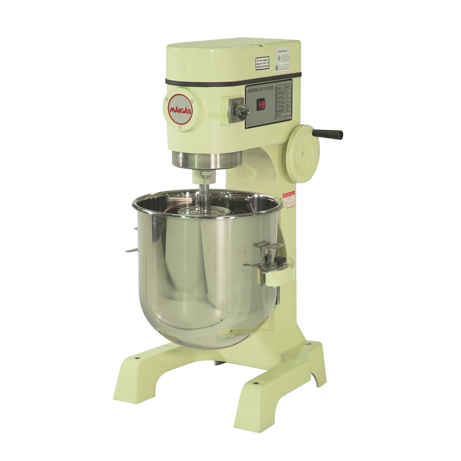 Batidora Industrial 30 Litros FAVB30F MAIGAS - Mundo Gastronómico Chile