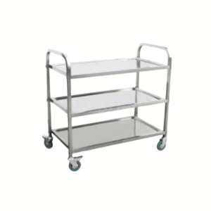 Carro Multiusos 3 Niveles Acero ECOBECK Carro Multiusos 3 Niveles Acero ECOBECK - Mundo Gastronómico Chile