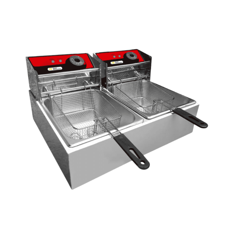 Freidora Eléctrica de 2 Depósitos 11 Lts PARETI KITCHENETTE - Mundo Gastronómico Chile
