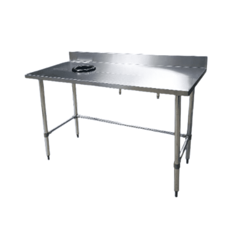 Mesón Desconche Izquierdo 140 cm CALVAC - Mundo Gastronómico Chile