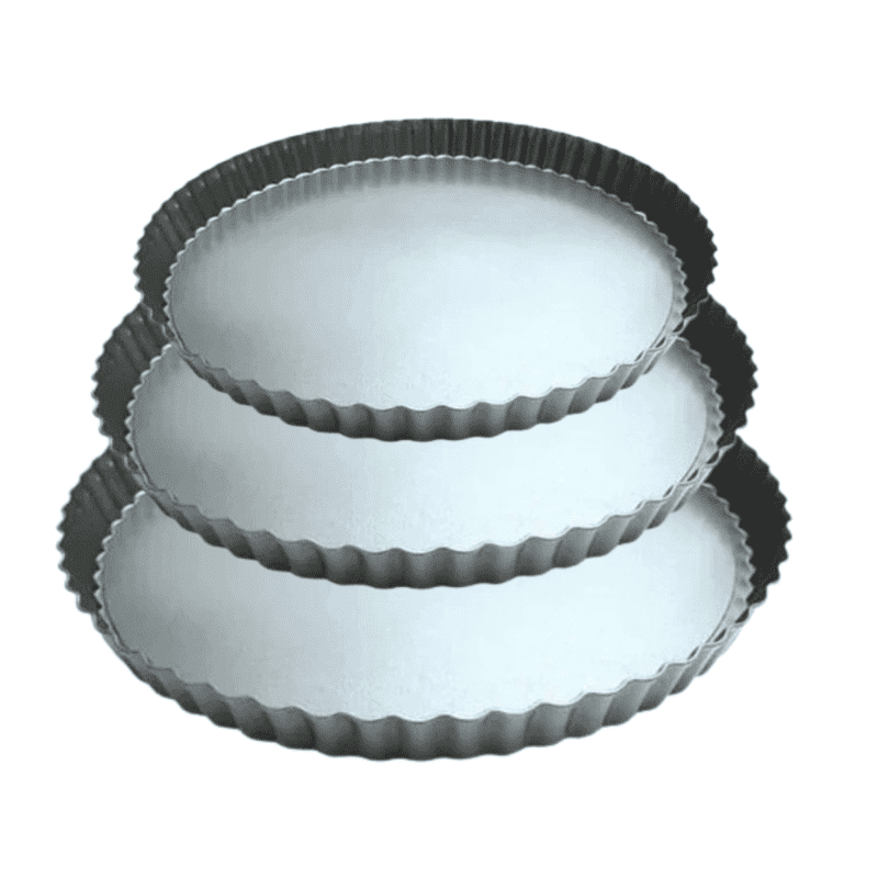 Pack 3 Moldes Desmontables para Kutchen SANTA MARIANA - Mundo Gastronómico Chile