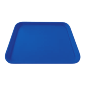 Bandeja Autoservicio Plástico 35×45 cm Azul CALVAC - Mundo Gastronómico Chile