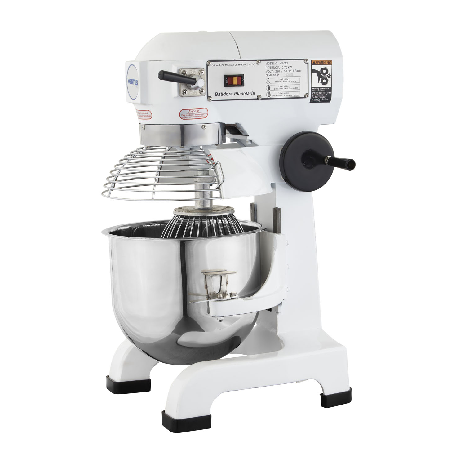 LATERAL Batidora Industrial VB-10 Litros VENTUS