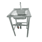 Lavamanos Acción Rodilla Acero Inoxidable ITA FRONTAL