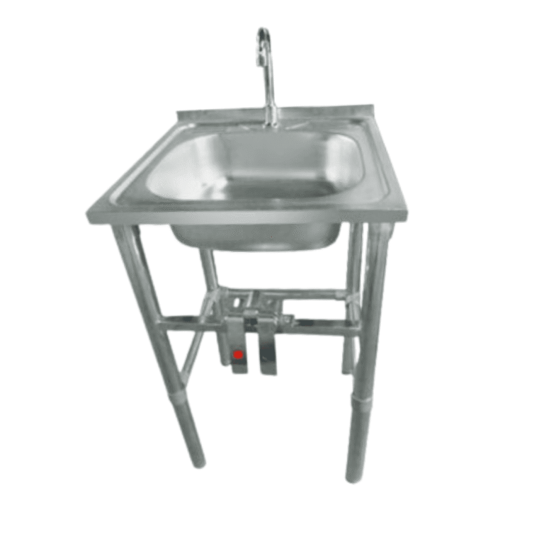 Lavamanos Acción Rodilla Acero Inoxidable ITA FRONTAL