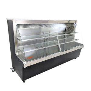Mesón Refrigerado Curvo 2 m MRC200 COUSIÑO - Mundo Gastronómico Chile