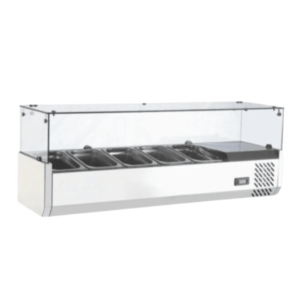 Salsera Refrigerada Sobremesa 120 cm ECOBECK - Mundo Gastronómico Chile