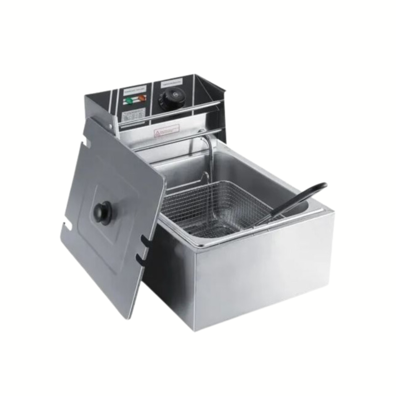 Freidora 1 Depósito Eléctrica DF-11 Litros ECOBECK - Mundo Gastronómico Chile