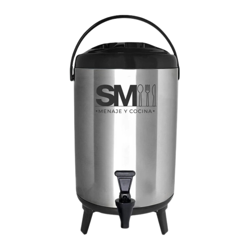 Termo Acero Inoxidable 10 Litros DELUX SANTA MARIANA - Mundo Gastronómico Chile
