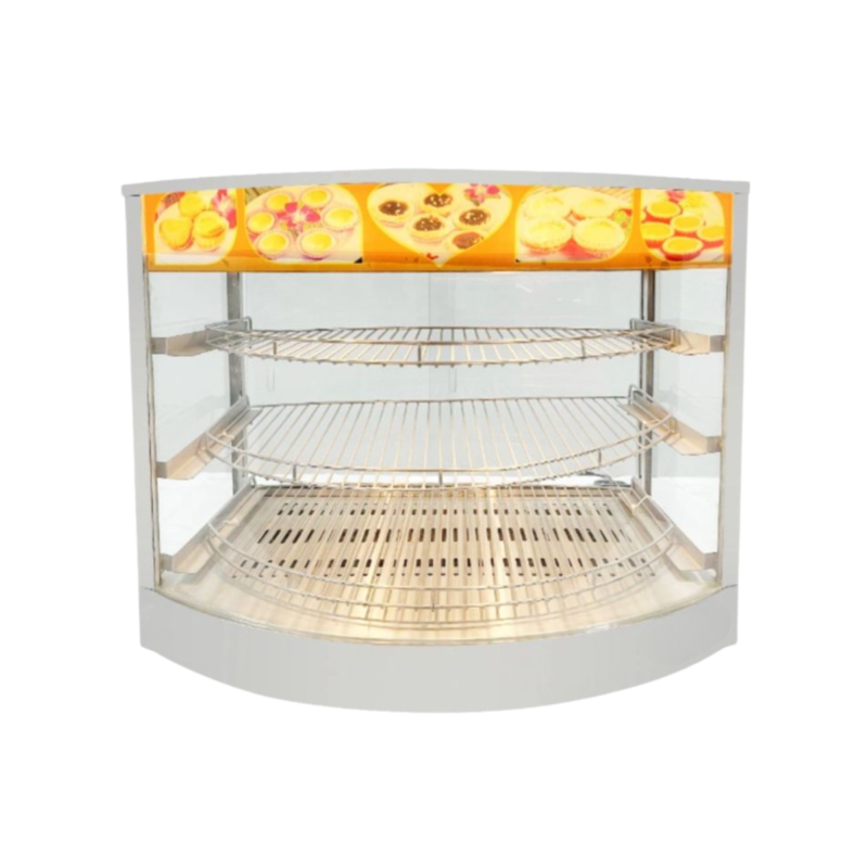 Vitrina de Calor Acero 66 cm FRIGONOR - Mundo Gastronómico Chile